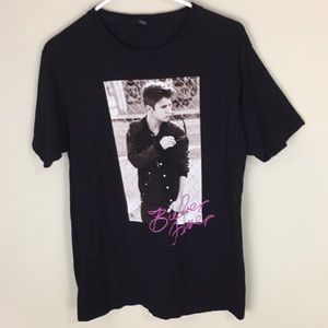 Tultex Justin Bieber Black 100% Cotton Bieber Fever T-shirt Size Medium